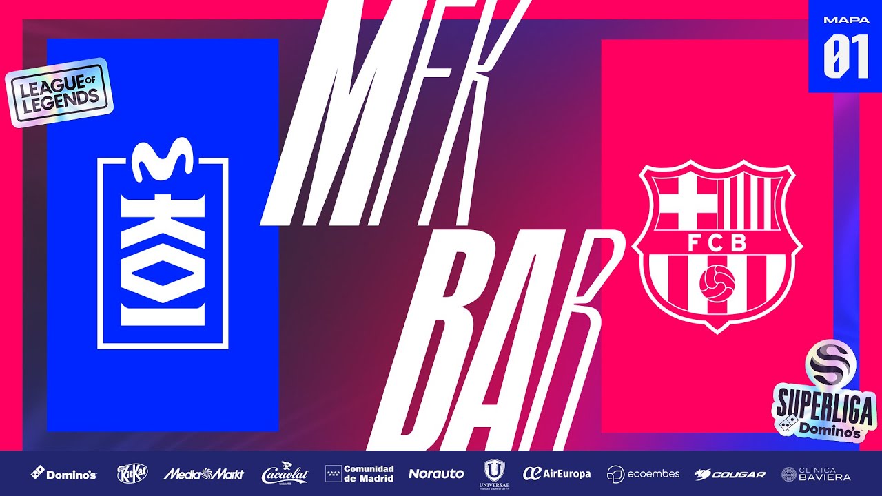 MOVISTAR KOI FENIX VS BARÇA ESPORTS - RONDA 2 - SUIZO - P1 - SUPERLIGA DOMINO'S - VERANO 2025