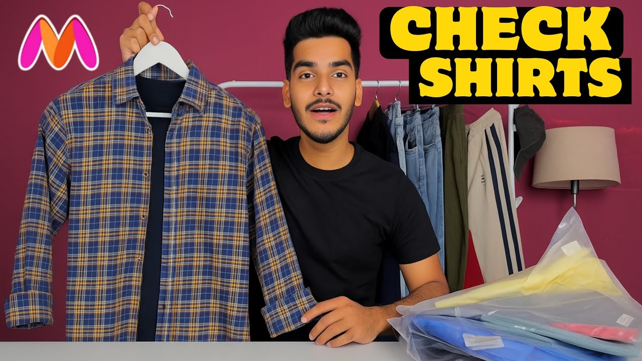 Top 5 Check Shirts Under ₹500 | Stylish & Affordable Picks!”