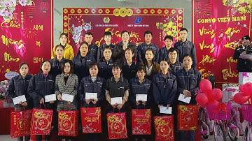 Chương trình " Tết sum vầy - Xuân gắn kết " tại công ty Goryo Việt Nam