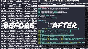 decompile/decrypt lambda with tools