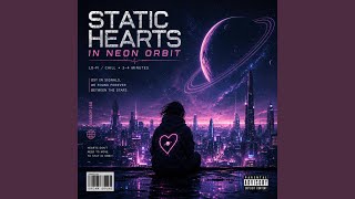 Static Hearts in Neon Orbit