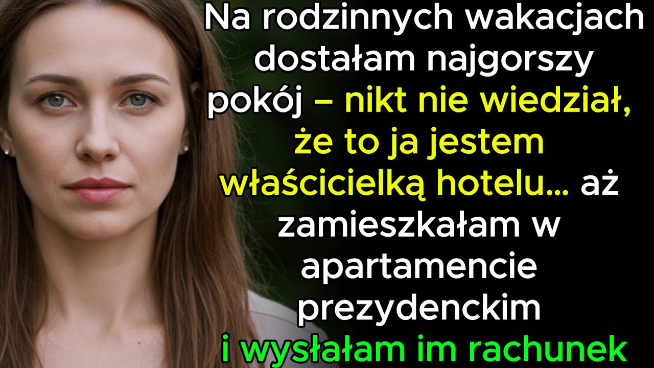 Rodzina dała mi najgorszy pokój na wakacjach – nie mieli pojęcia, że to mój hotel…prawdziwe historie