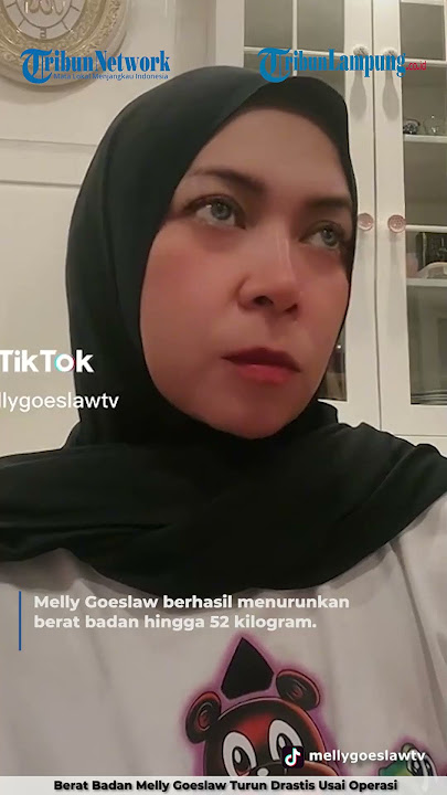 Berat Badan Melly Goeslaw Turun Drastis Usai Operasi