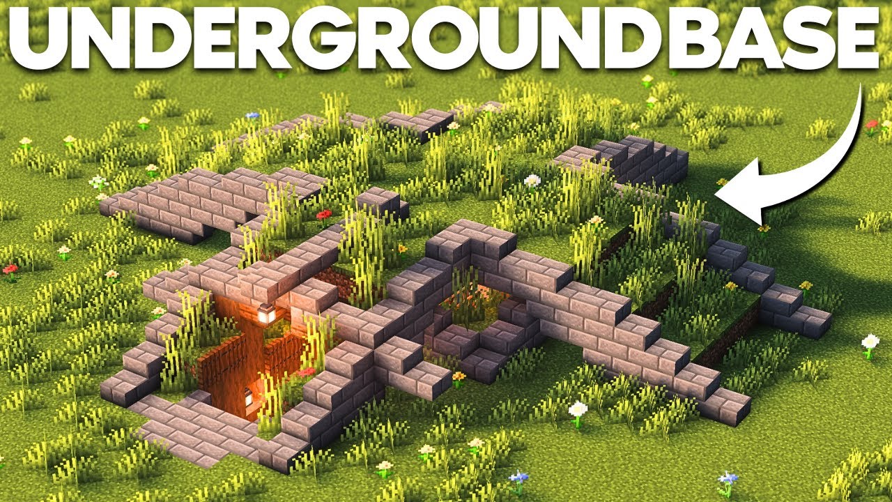 Ultimate Underground Survival Base! (Minecraft Tutorial)