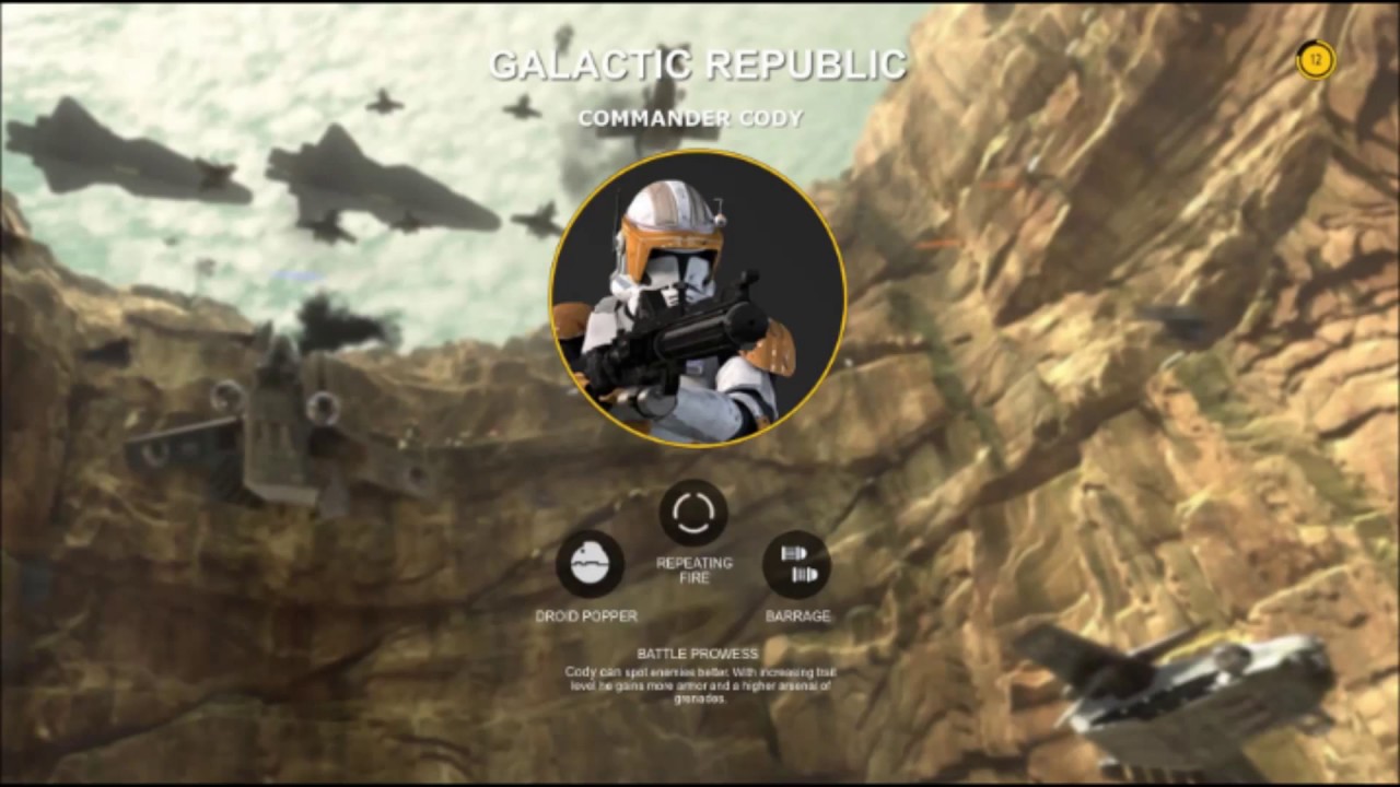 ea star wars battlefront 2 2017 clone wars hero concepts youtube
