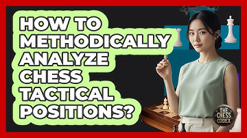 How To Methodically Analyze Chess Tactical Positions?