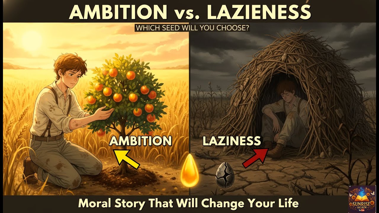 Ambition vs. Laziness The Seed Story That Will End Your Procrastination Forever (Moral Tale)