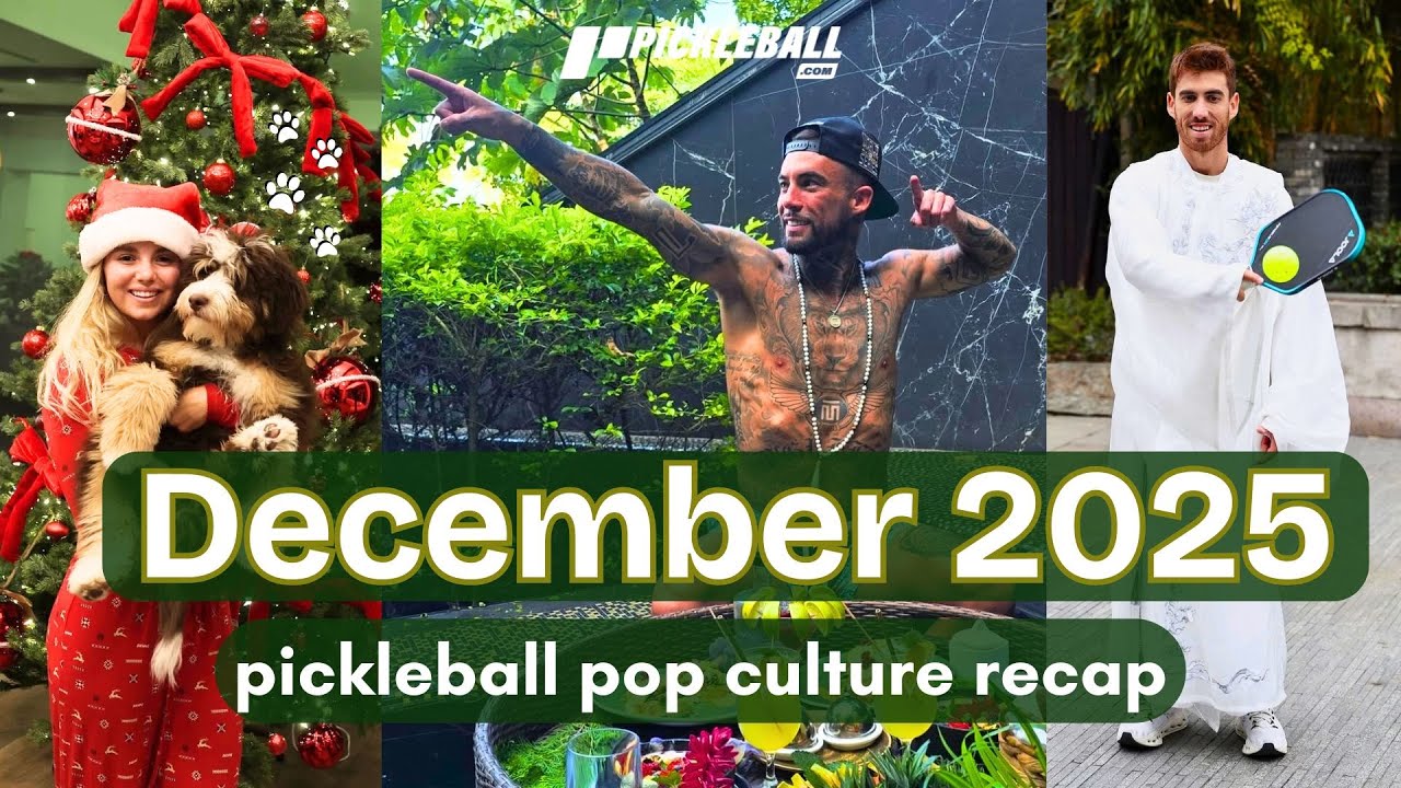 Everything you missed in Pickleball Pop Culture in December 2025