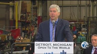 Gov. Snyder, Mayor Duggan announce plan to bring 50,000 immigrants to Detroit to live and work