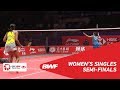 SF | WS | PUSARLA V. Sindhu (IND) vs Ratchanok INTANON (THA) | BWF 2018