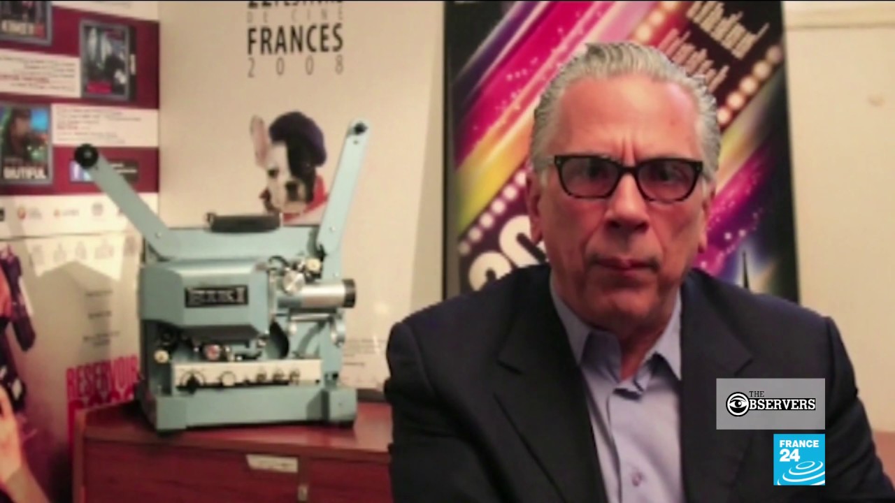 Free outdoor movies in Venezuela's capital