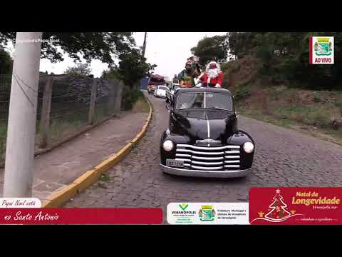 #AoVivo | Chegada do Papai Noel em Veranópolis