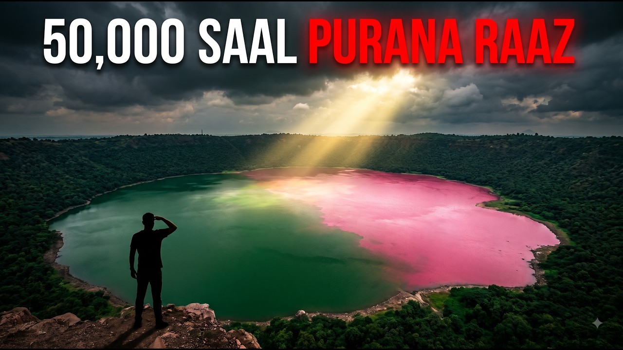 Ye Jheel Itni Ajeeb Kyu Hai? | The Mystery of Lonar Lake