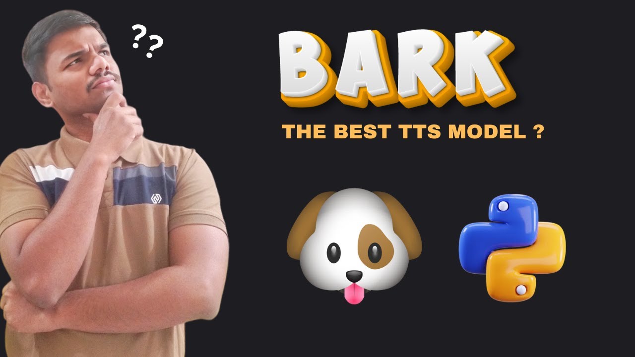 Bark : Text to Realistic Voice Models 🐶 || Step-by-Step Guide