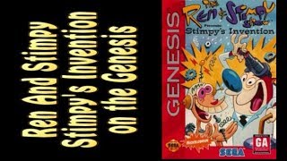 Ren And Stimpy Presents Stimpy's Invention on the Sega Genesis