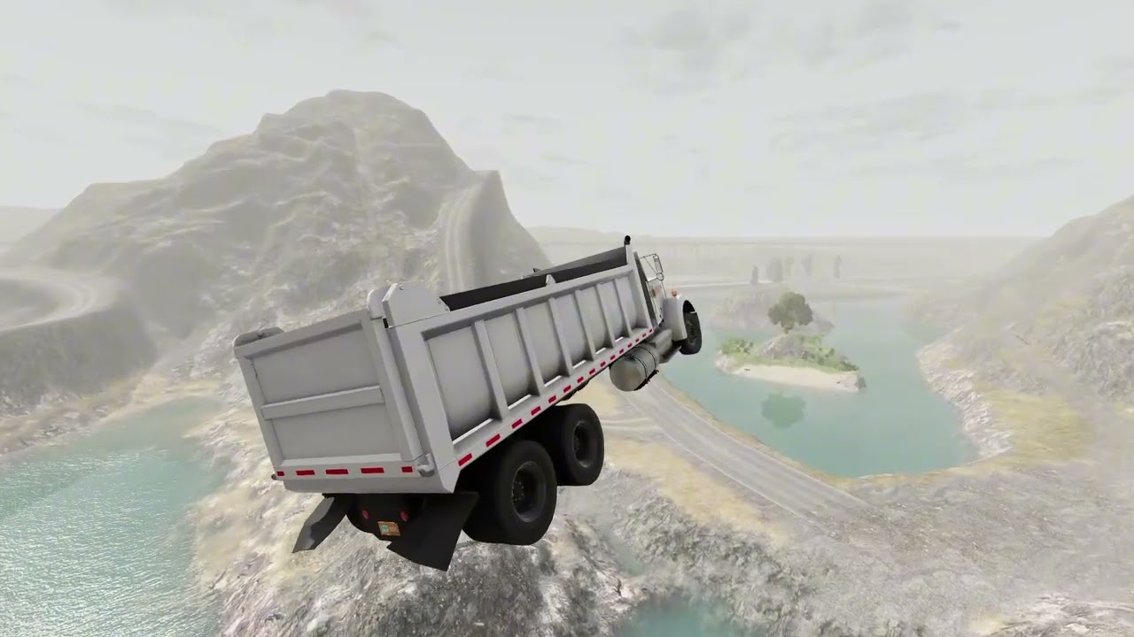 Epic High Speed monster trucks jumps & crashing #77 | BeamNG Drive