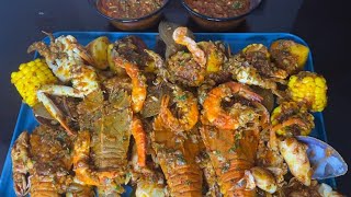 Viral Cajun Seafood platter, Seafood ei ang aw vawiin chu #viral #cajunseafood #seafoodplatter