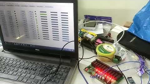 Mach3 mở rộng Input/Output qua cổng USB(Demo)