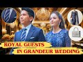 Prince mateen and anisha appeared publicly for the first time outside brunei in a grandeur wedding