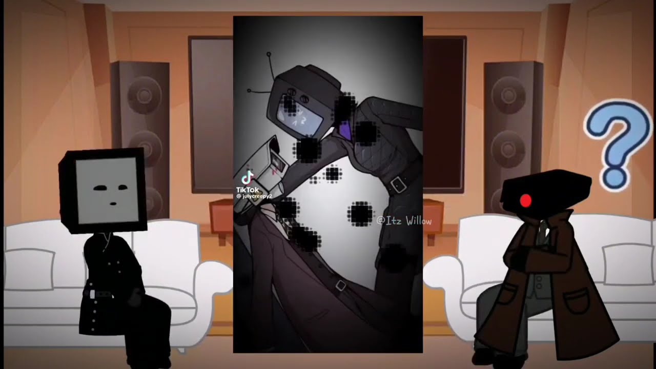 React to their TIKTOK video  (Part 2) | TV Woman and  Cameraman brown