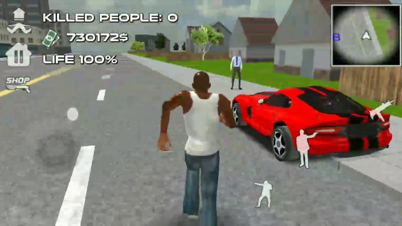 Геймплей Игры San Andreas Crime City