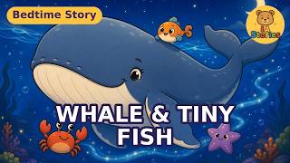 The Whale and the Tiny Fish | Calm Bedtime Story About Friendship screenshot 3