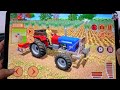 Drive Jcb,Dumper🌋, Holland tractor🚜, and JONDHER 🚜 Tractor Uploading mitti #tractor​ #gaming​