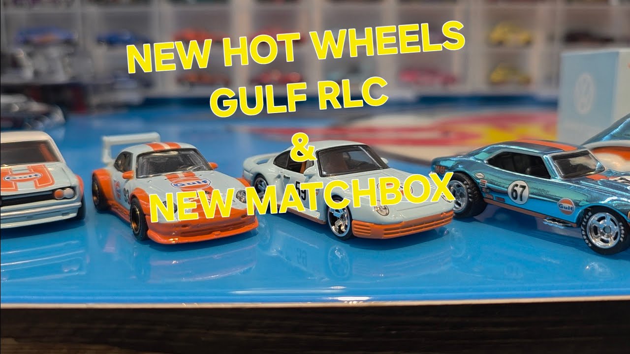 ホットウィール ガルフ HotWheels  Gulf  rlc Brand new Hot Wheels RLC GULF and some brand new killer matchbox
