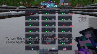 How to use smooth HP bar in SBA (Hypixel skyblock)
