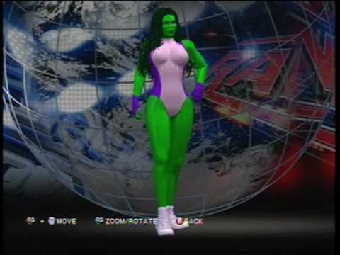 She-Hulk Entrance (Smackdown vs RAW 2011)