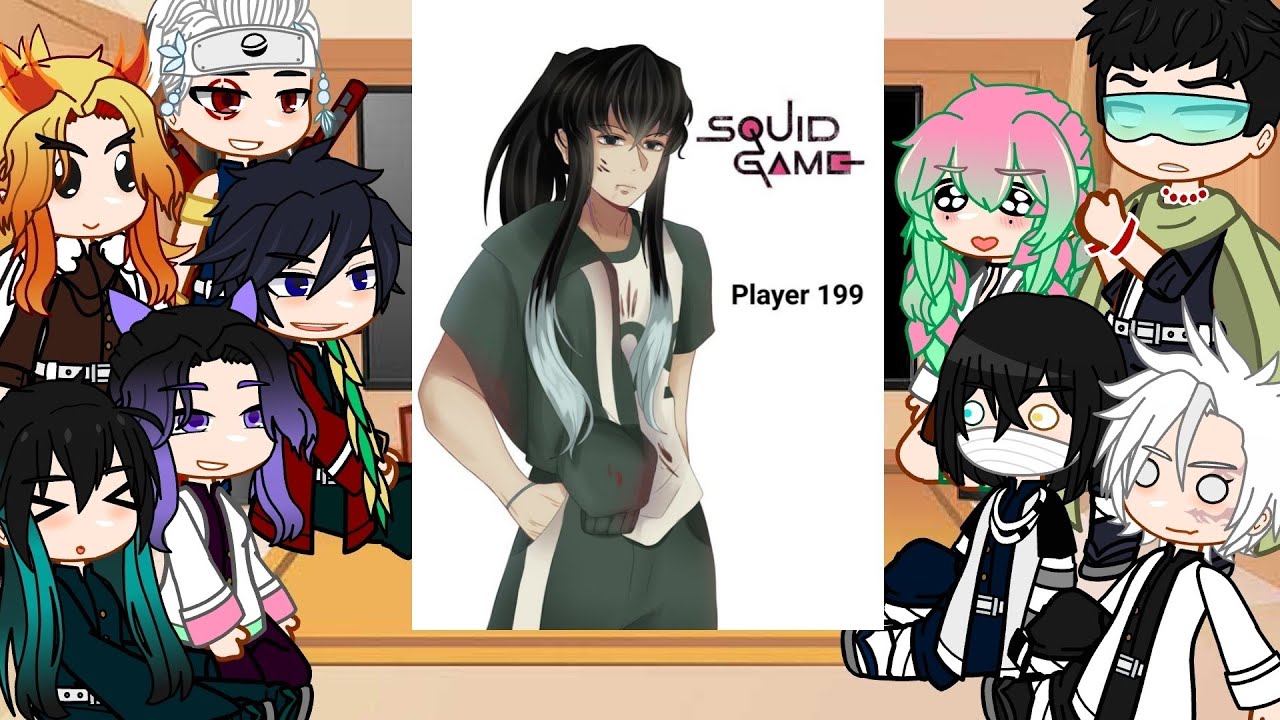 [Part 1] Hashiras React To TikToks (meme Squid game) + Random Things || Demon Slayer Spoilers