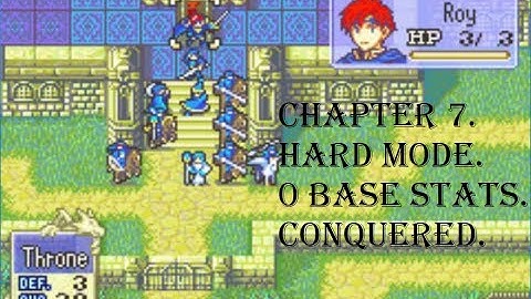 Fire Emblem: Binding Blade with 0 base stats - Chapter 7: The Hardest Chapter in Fire Emblem?