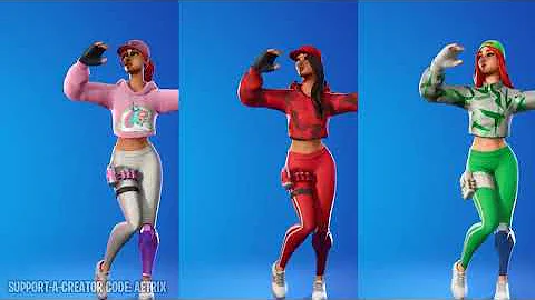 FORTNITE HULA DANCE WITH 150 HOT FEMALE SKINS (CHAPTER 3 SEASON 2 UPDATED) 😍❤️