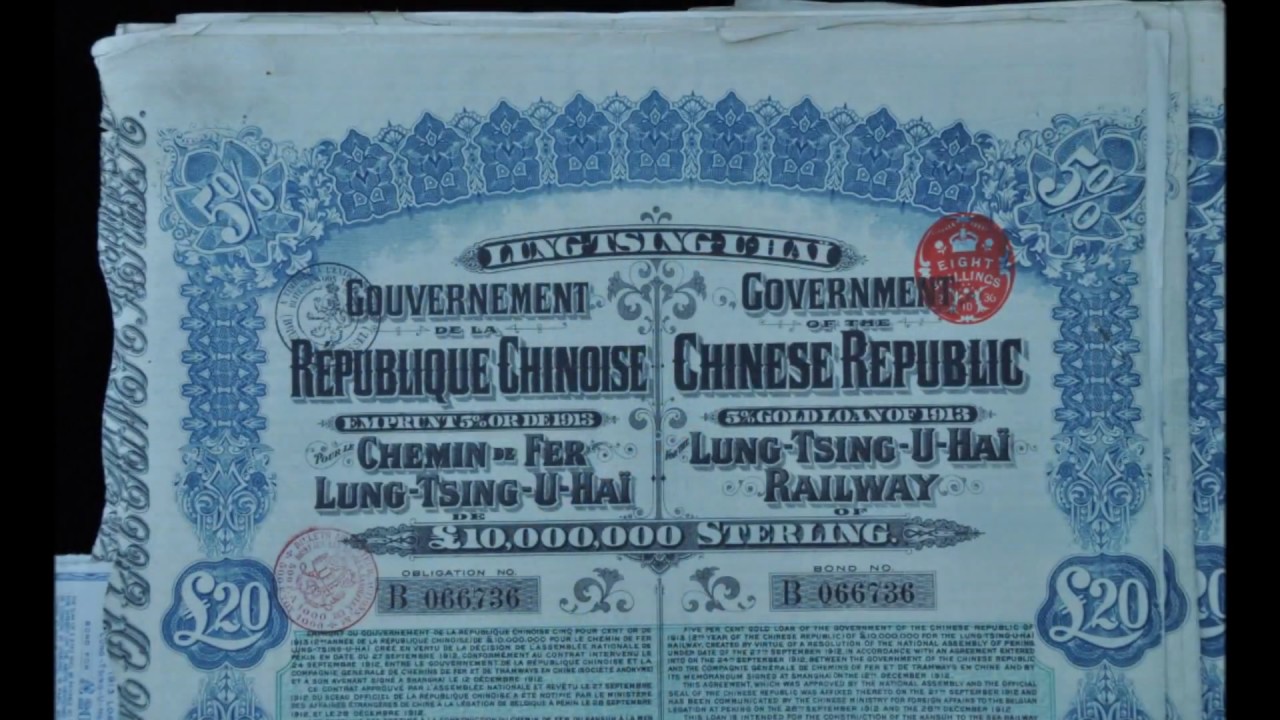 Pago De Bonos Historicos Chinos 2018