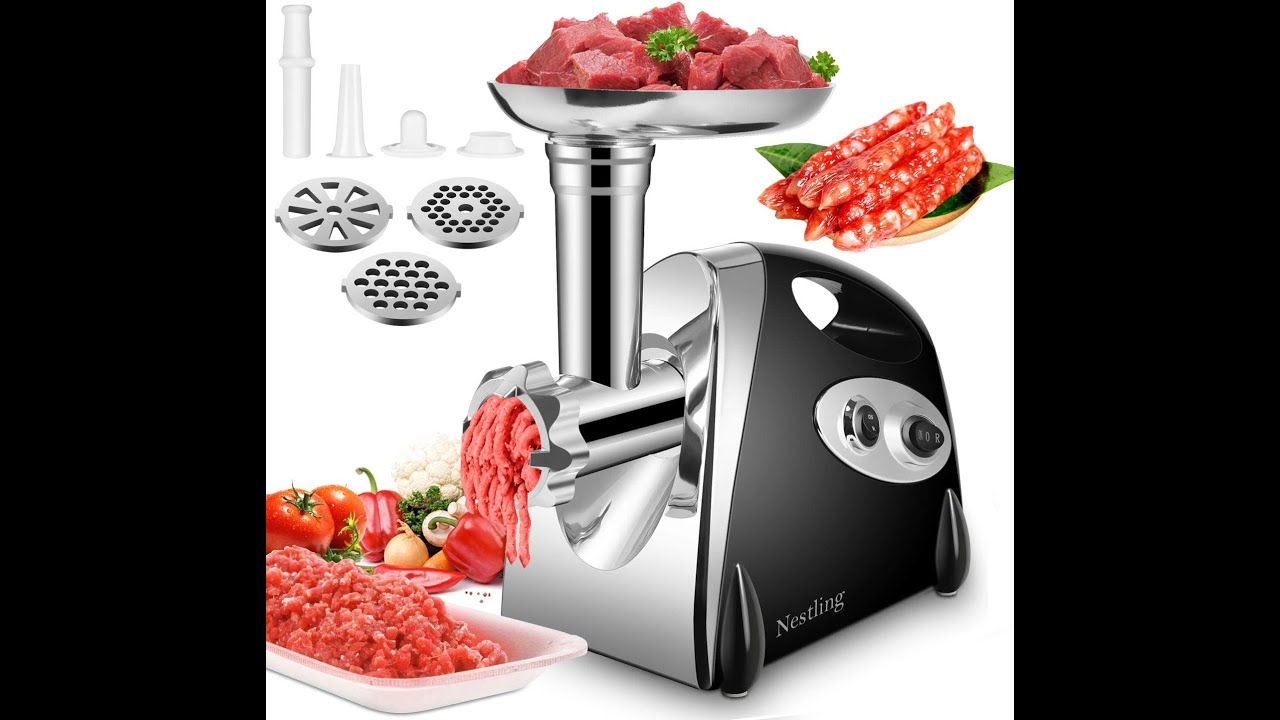 Best Electric Meat Grinders for 2021/ Meat Mincer & Sausage Stuffer for Home & Kitchen Use YouTube