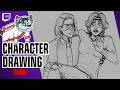 Drawing ESO characters! [STREAM VOD]