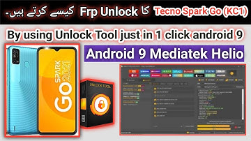 Tecno Spark Go frp unlock done by unlock tool | Tecno Spark Go 2020 frp remove | TECH City🔓
