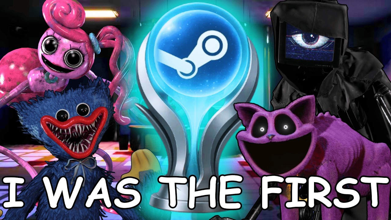 Я прошла игру Poppy Playtime на 100% раньше всех остальных.