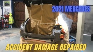 WE BOUGHT A WRECKED 2021 MERCEDES A220 PART 3