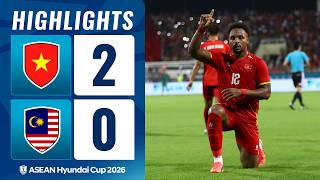 Vietnam 2-0 Malaysia (Agg. 4-0) | ASEAN Hyundai Cup 2026 | Match Highlights | Semi-Final Second Leg
