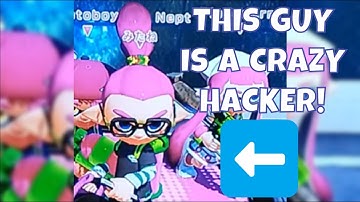 Craziest Splatoon Hacker EVER! (Splatoon Funny Moments)
