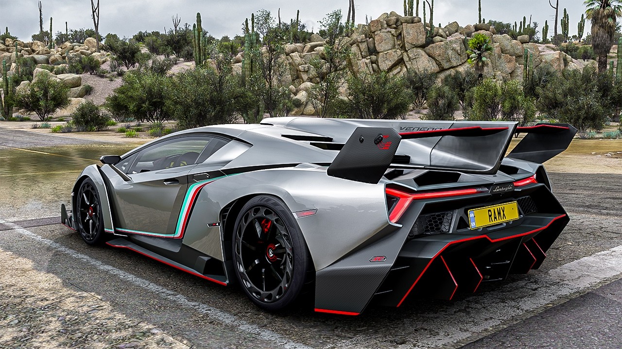Lamborghini Veneno - Forza Horizon 5 | Thrustmaster T300RS gameplay