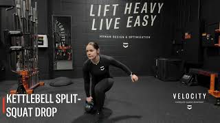 Famous Kettlebell Split-Squat Drop Wealth