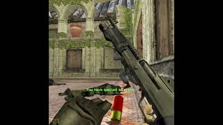 SHOTGUN BURST FIRE IN SMOKE #counterstrike #gaming #shorts