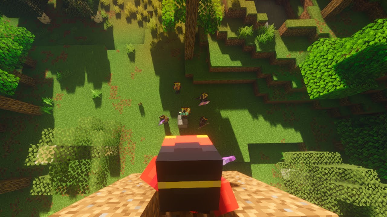 Minecraft Speedrunner VS 5 Hunters