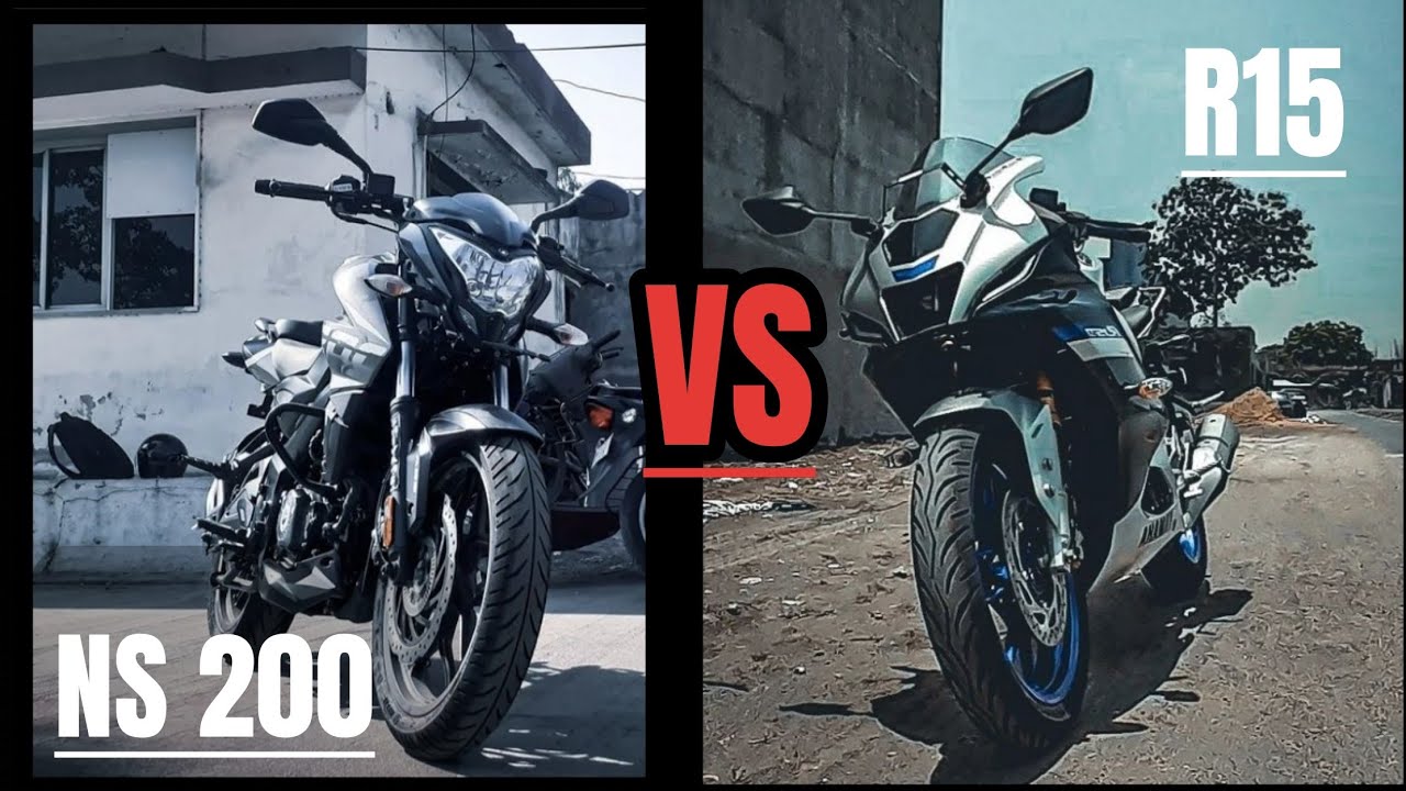 pulsar Ns200 vs R15V4 detailed comparison entrylevel sports bikes. ns200 r15v4 YouTube