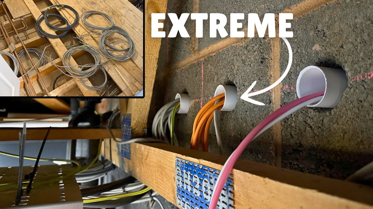 Extreme UK House Rewire - Completely Unnecessary