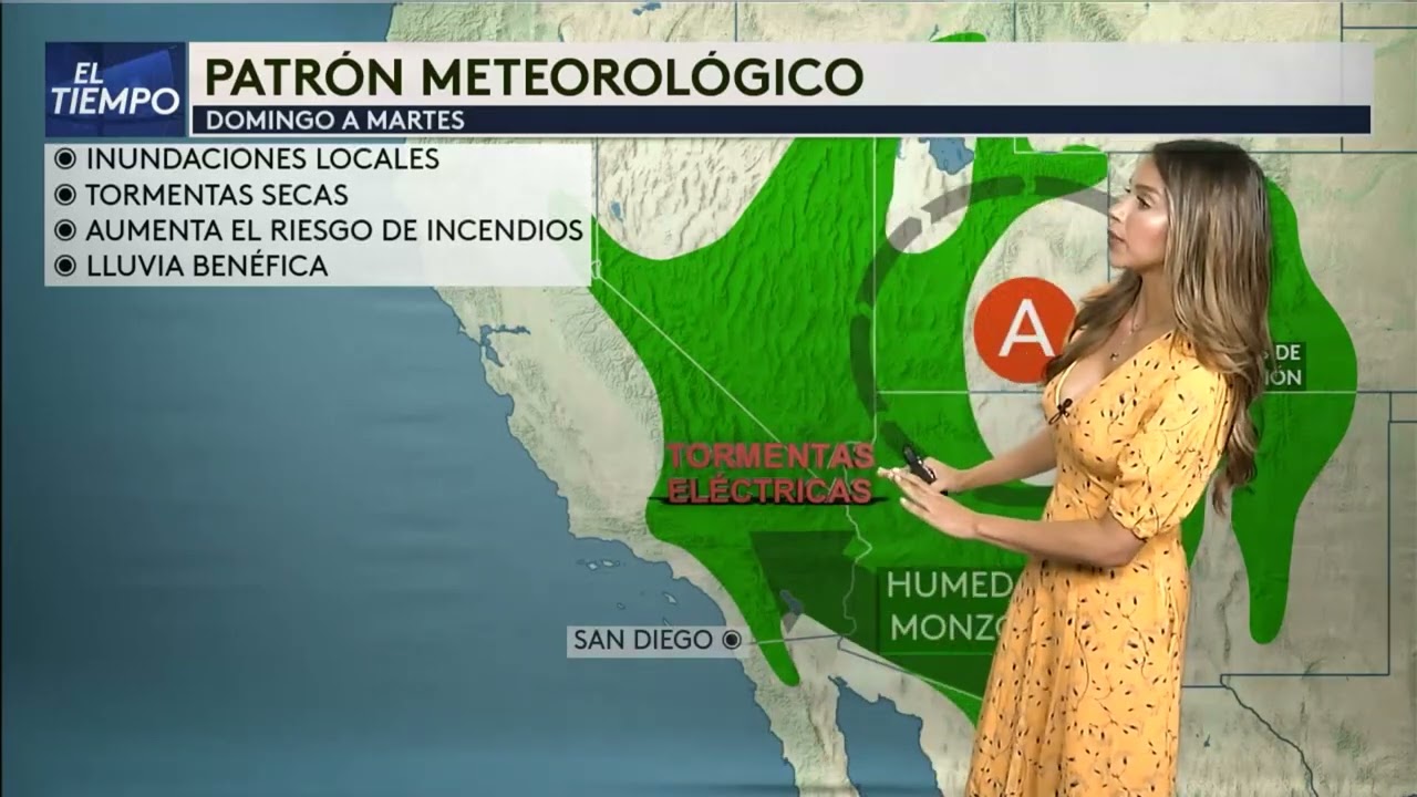 Pronóstico del tiempo para hoy viernes 5 de agosto. YouTube