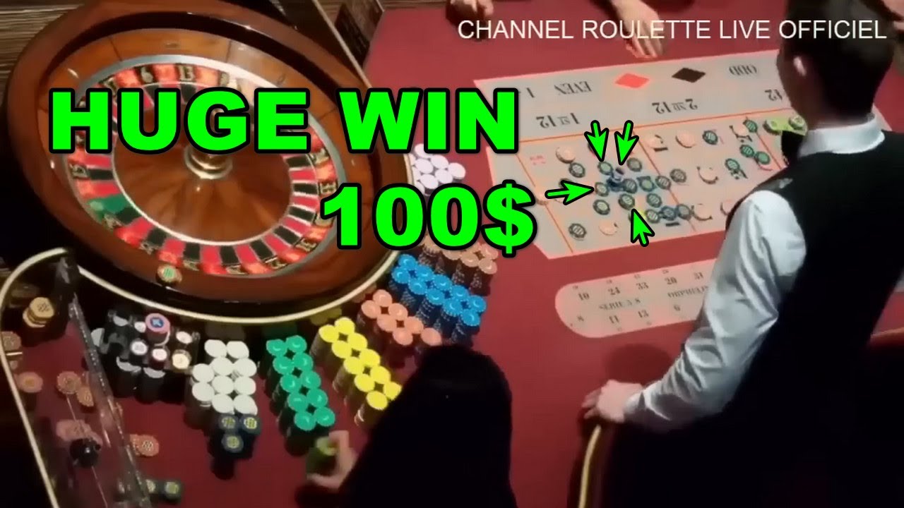 WATCH HUGE WIN 100$ IN TABLE IN ROULETTE IN CASINO OF 20/01/2026
