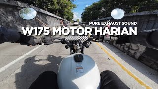 KAWASAKI W175 PURE SOUND | Over Racing Exhaust Japan Full System